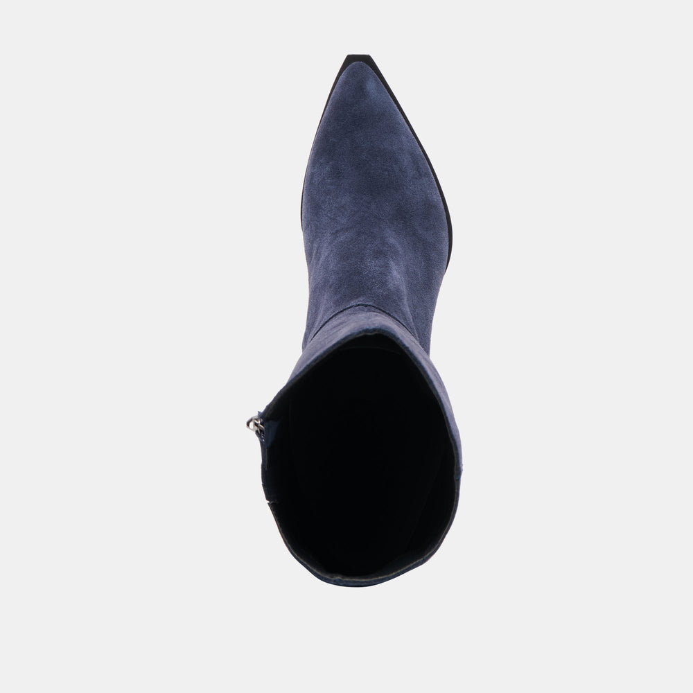 Dolce Vita SHOES | Auggie Navy Suede Boots