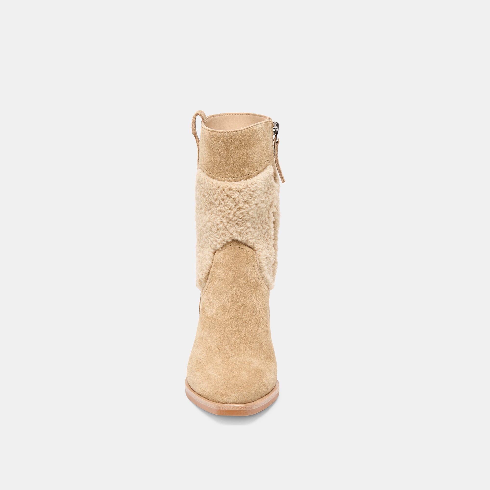 Dolce Vita SHOES | Salil Plush Dk Taupe Suede Boots