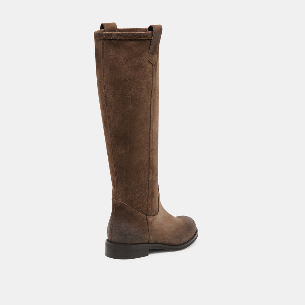 Dolce Vita SHOES | Ramzy Chocolate Suede Boots