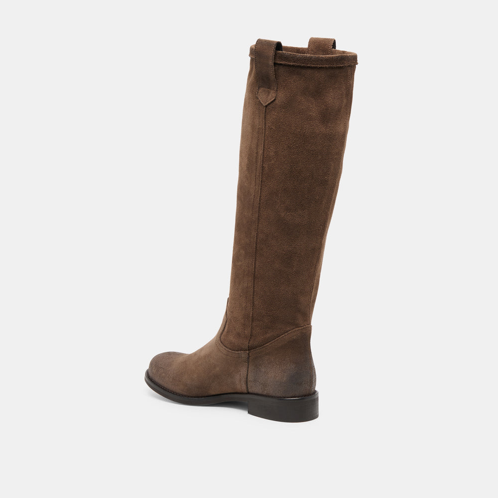 Dolce Vita SHOES | Ramzy Chocolate Suede Boots