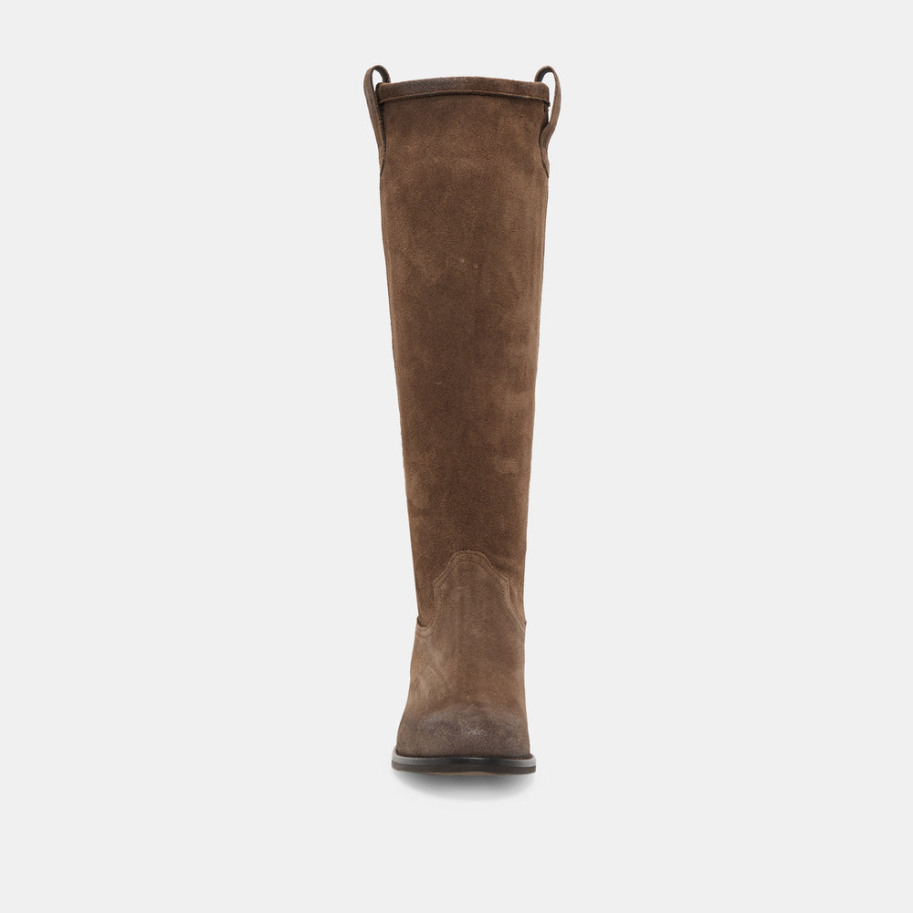 Dolce Vita SHOES | Ramzy Chocolate Suede Boots