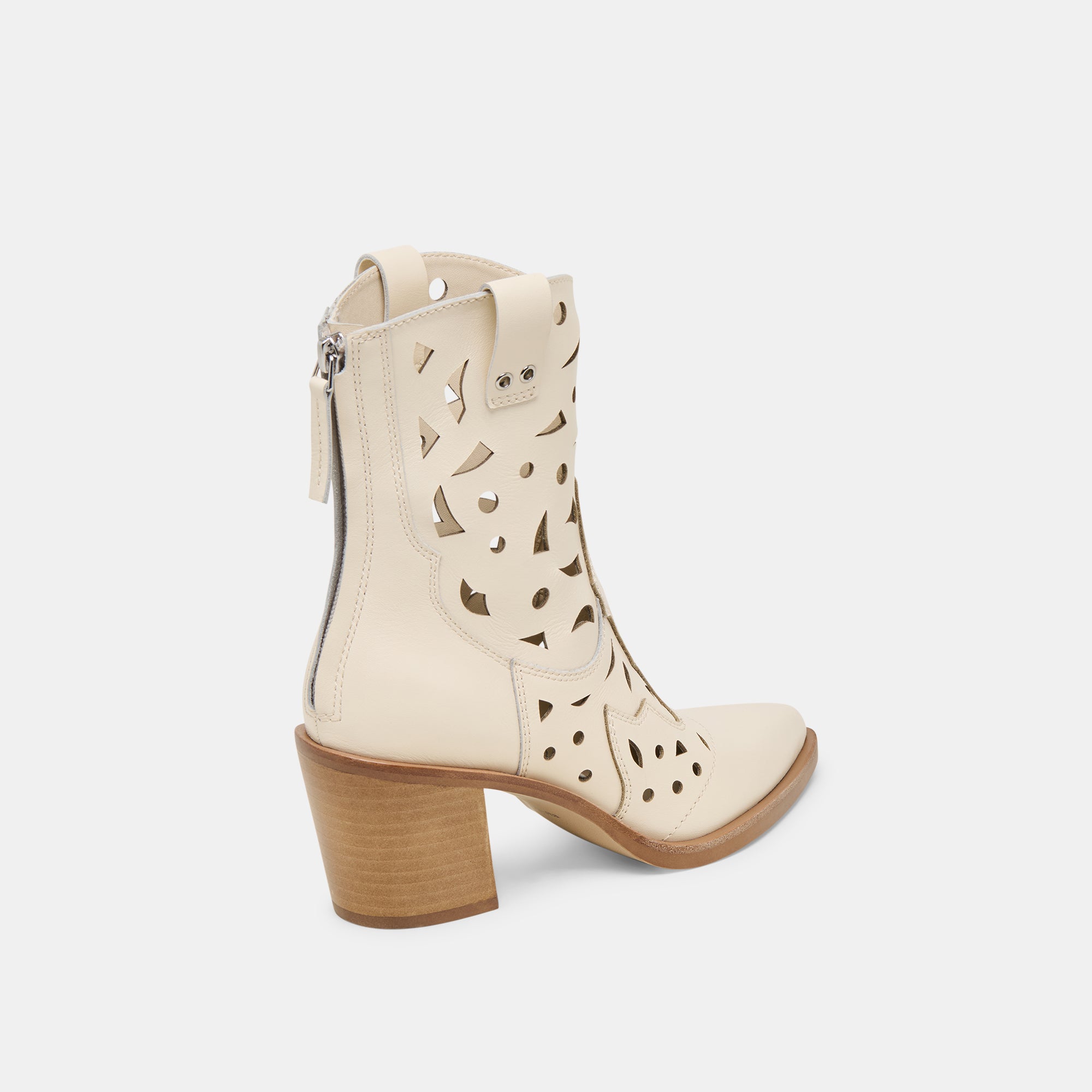 Dolce Vita SHOES | Zenobi Off White Leather Booties
