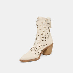 Dolce Vita SHOES | Zenobi Off White Leather Booties