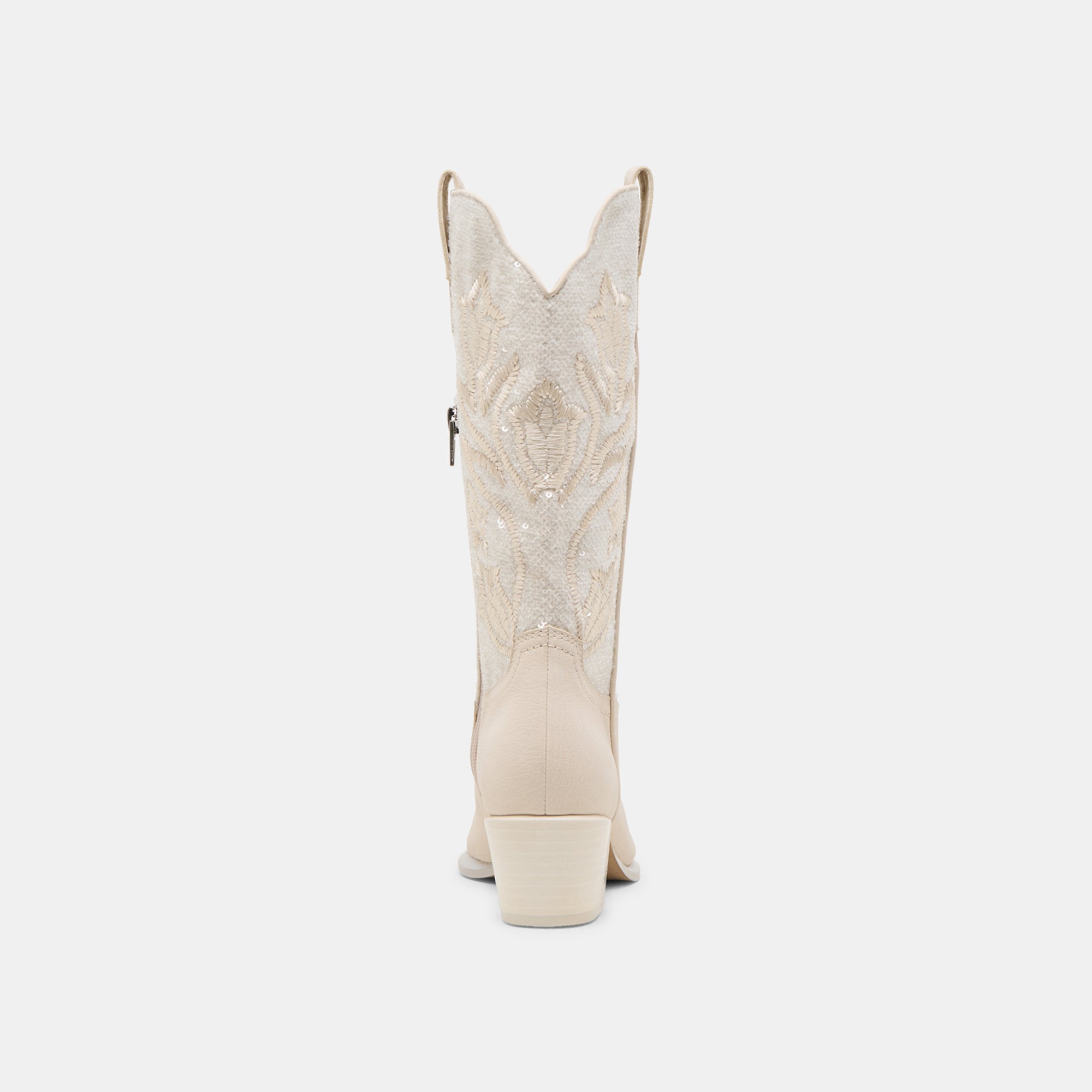 Dolce Vita SHOES | Vorah Pearl Creme Sequin Boots