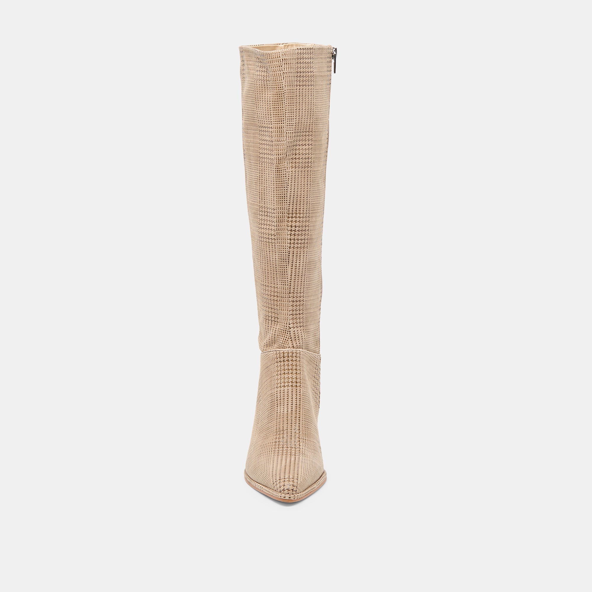 Dolce Vita SHOES | Aldy Herringbone Printed Suede Boots