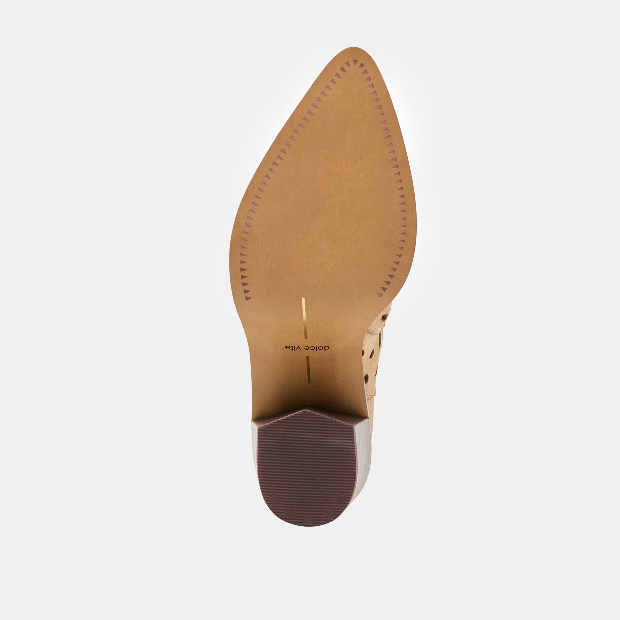 Dolce Vita SHOES | Zenobi Camel Distressed Leather Booties