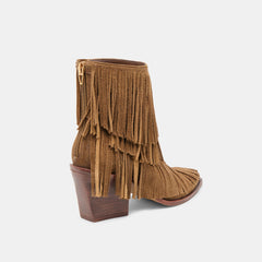 Dolce Vita SHOES | Torey Chestnut Suede Booties