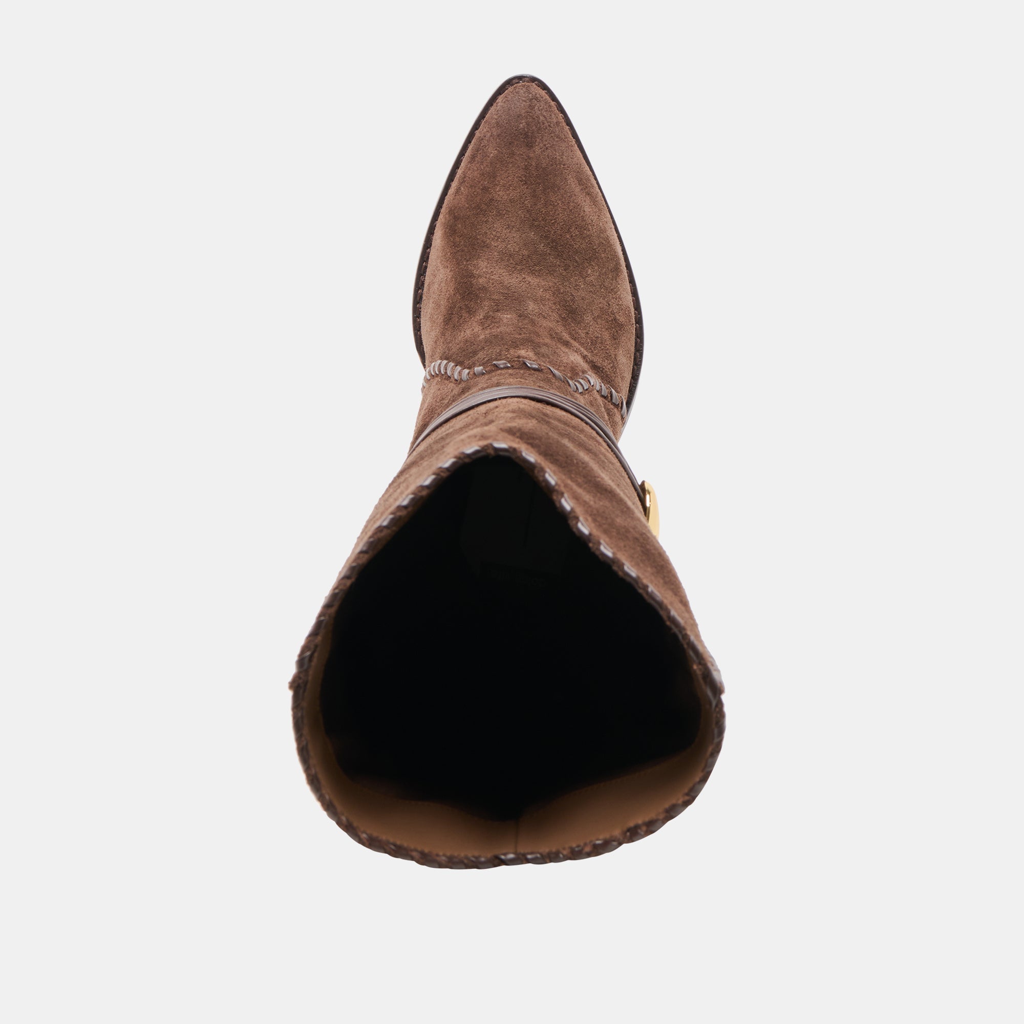 Dolce Vita SHOES | Jody Dk Brown Suede Wide Calf Boots