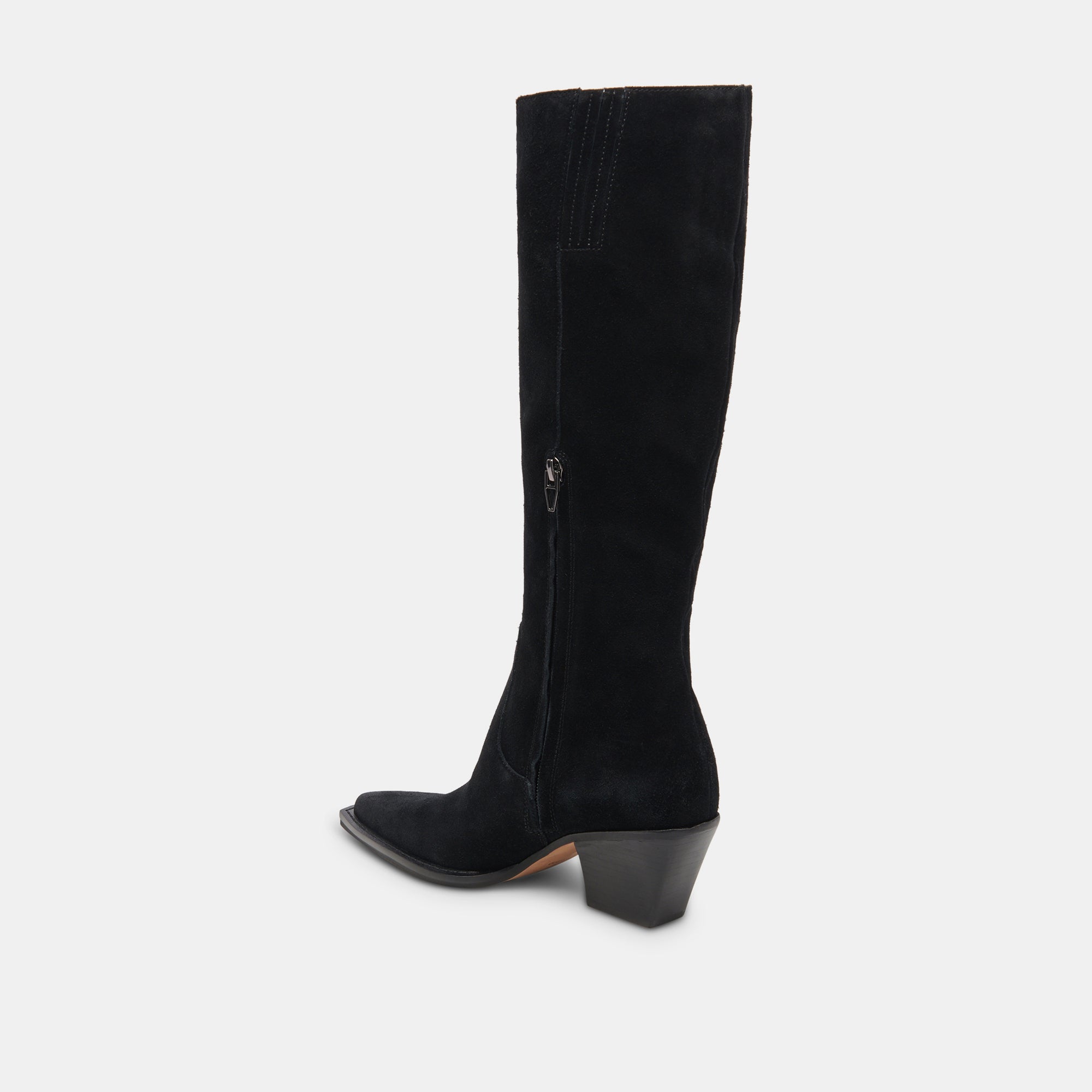 Dolce Vita SHOES | Raj Boots in Onyx Suede | Women's Onyx Suede Knee-High Boots
 – Dolce Vita