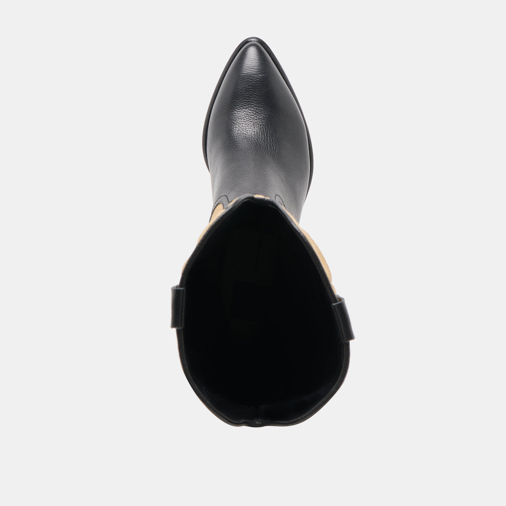 Dolce Vita SHOES | Mirla Black Multi Leather Boots