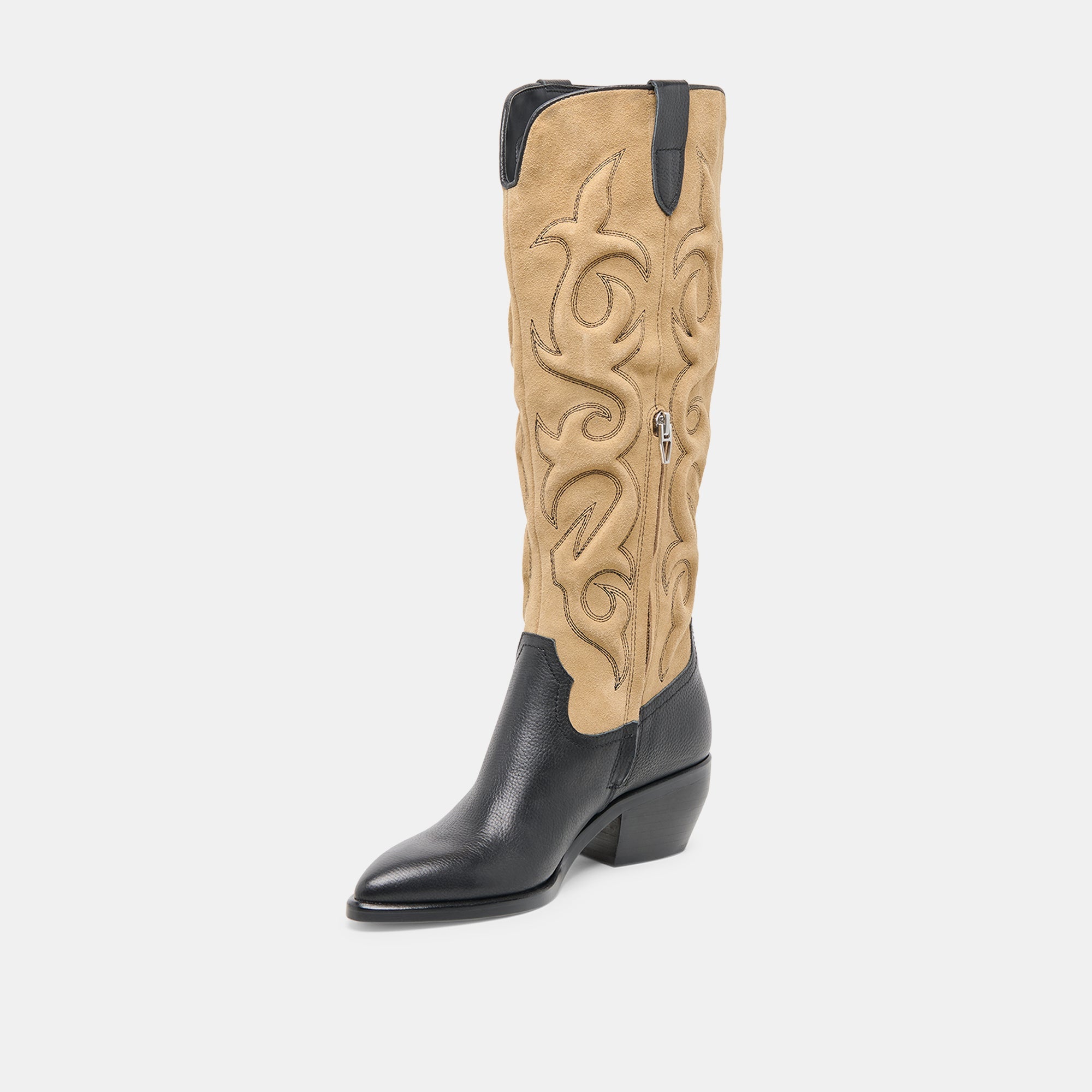 Dolce Vita SHOES | Mirla Black Multi Leather Boots
