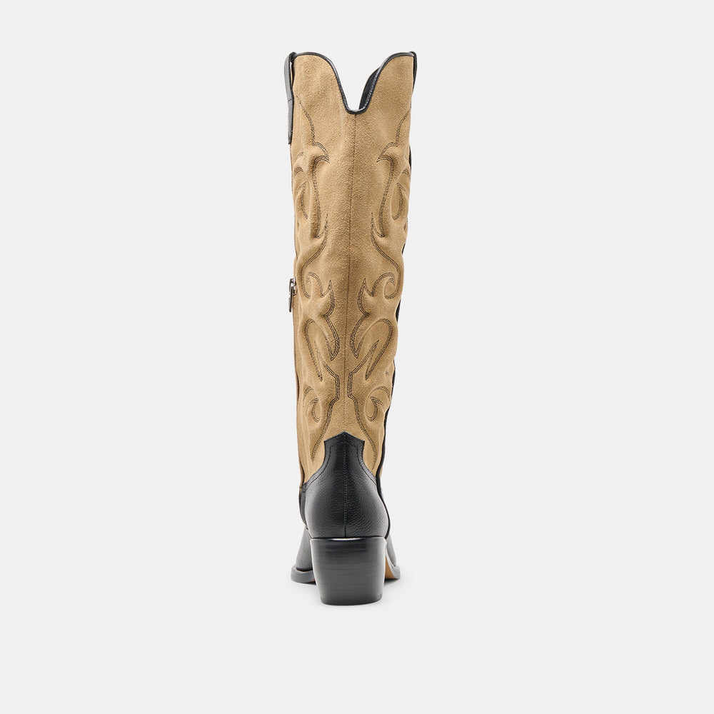 Dolce Vita SHOES | Mirla Black Multi Leather Boots