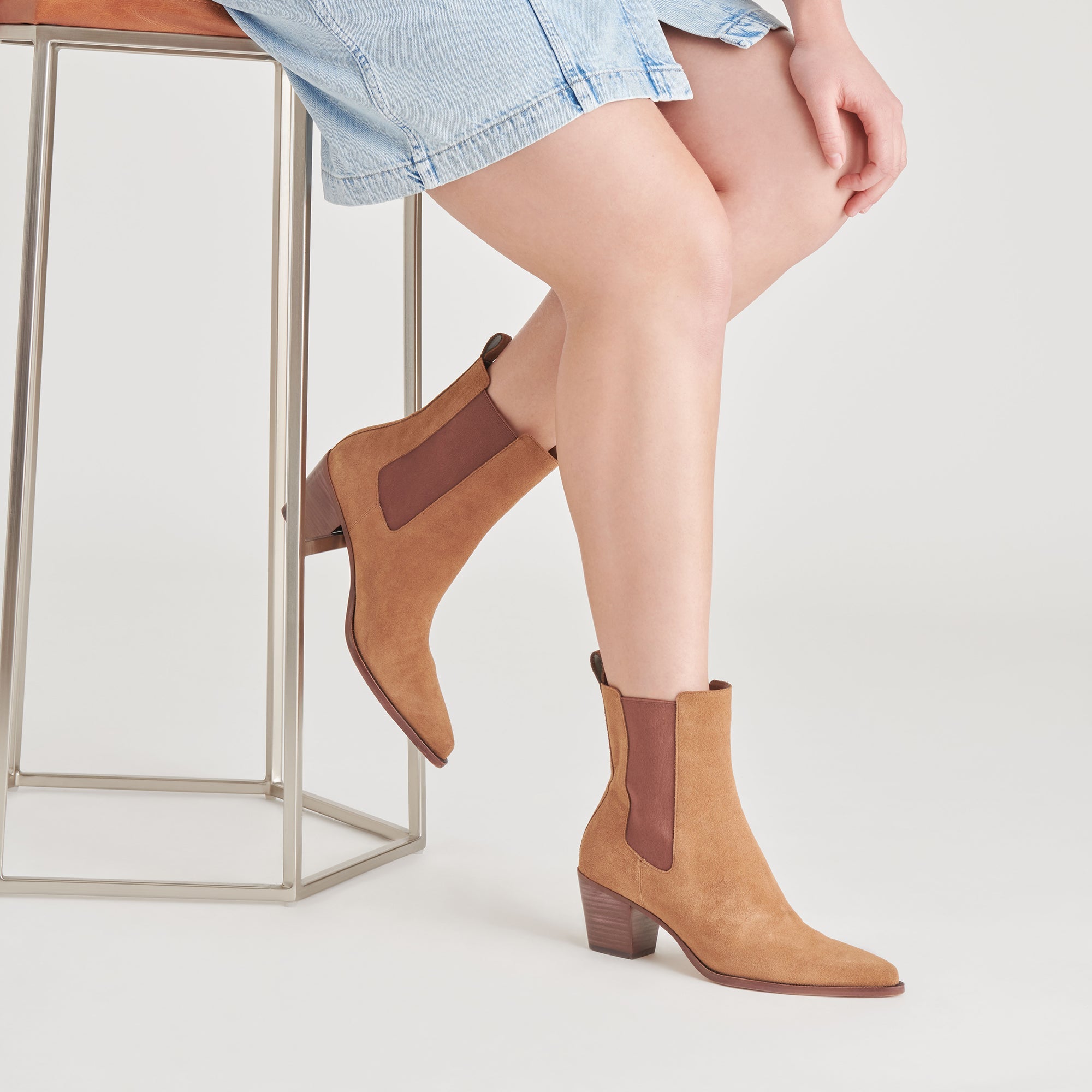 Dolce Vita SHOES | SHADIE H2O BOOTIES BROWN SUEDE
 – Dolce Vita