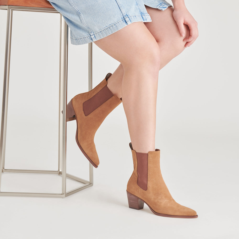 Dolce Vita SHOES | SHADIE H2O BOOTIES BROWN SUEDE
 – Dolce Vita