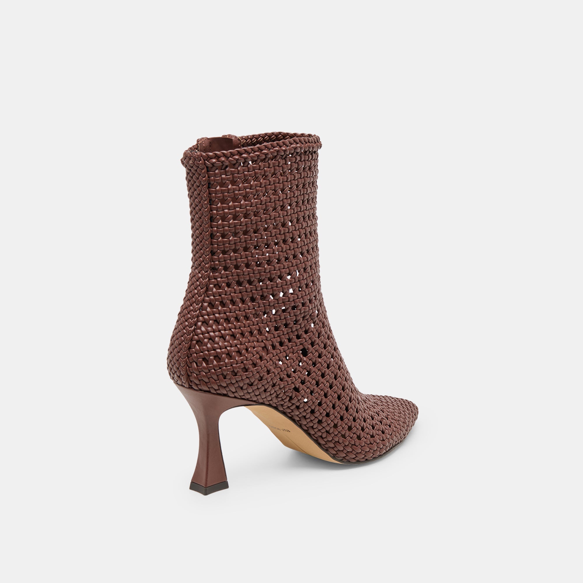 Dolce Vita SHOES | Embry Brown Woven Stella Booties