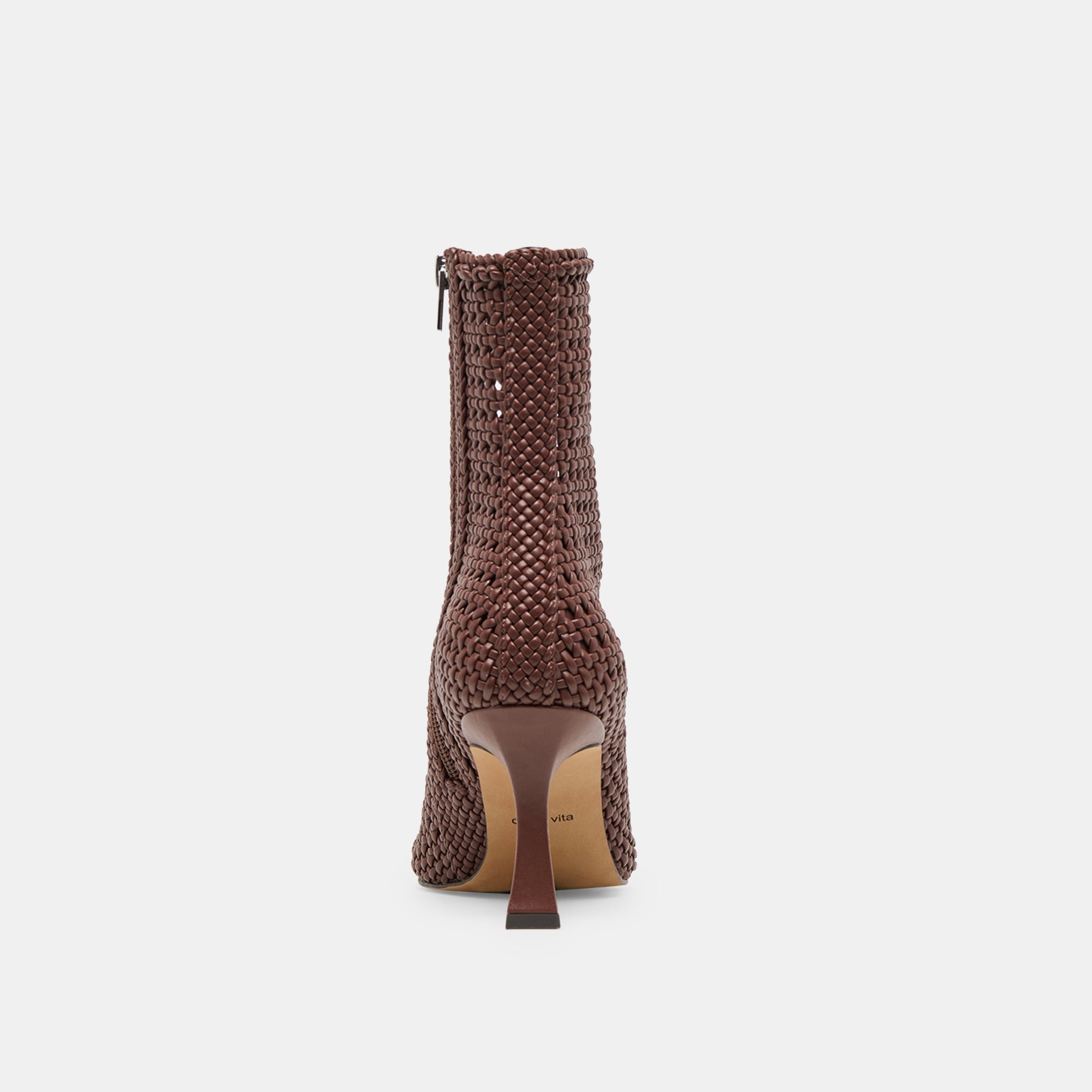 Dolce Vita SHOES | Embry Brown Woven Stella Booties