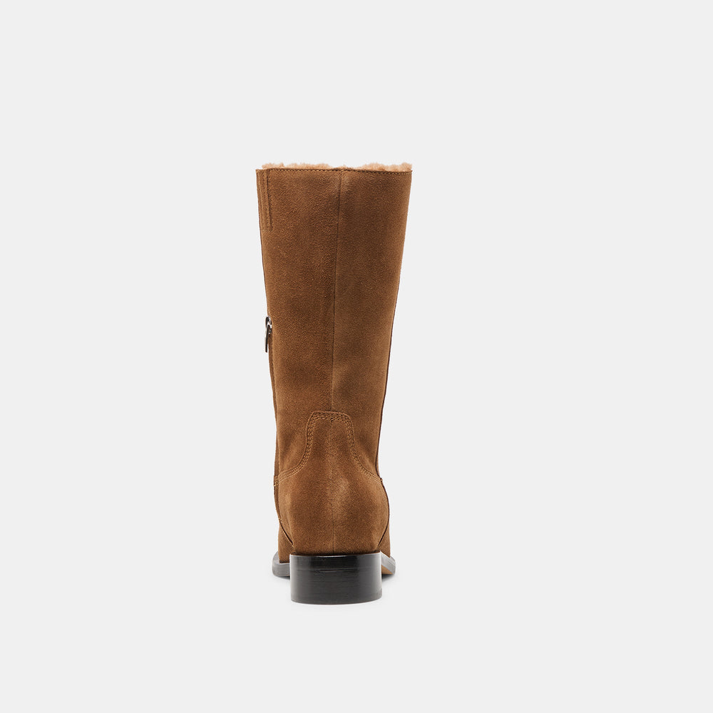 Dolce Vita SHOES | Kedra H2O Chestnut Suede Boots | Doice Vita
 – Dolce Vita