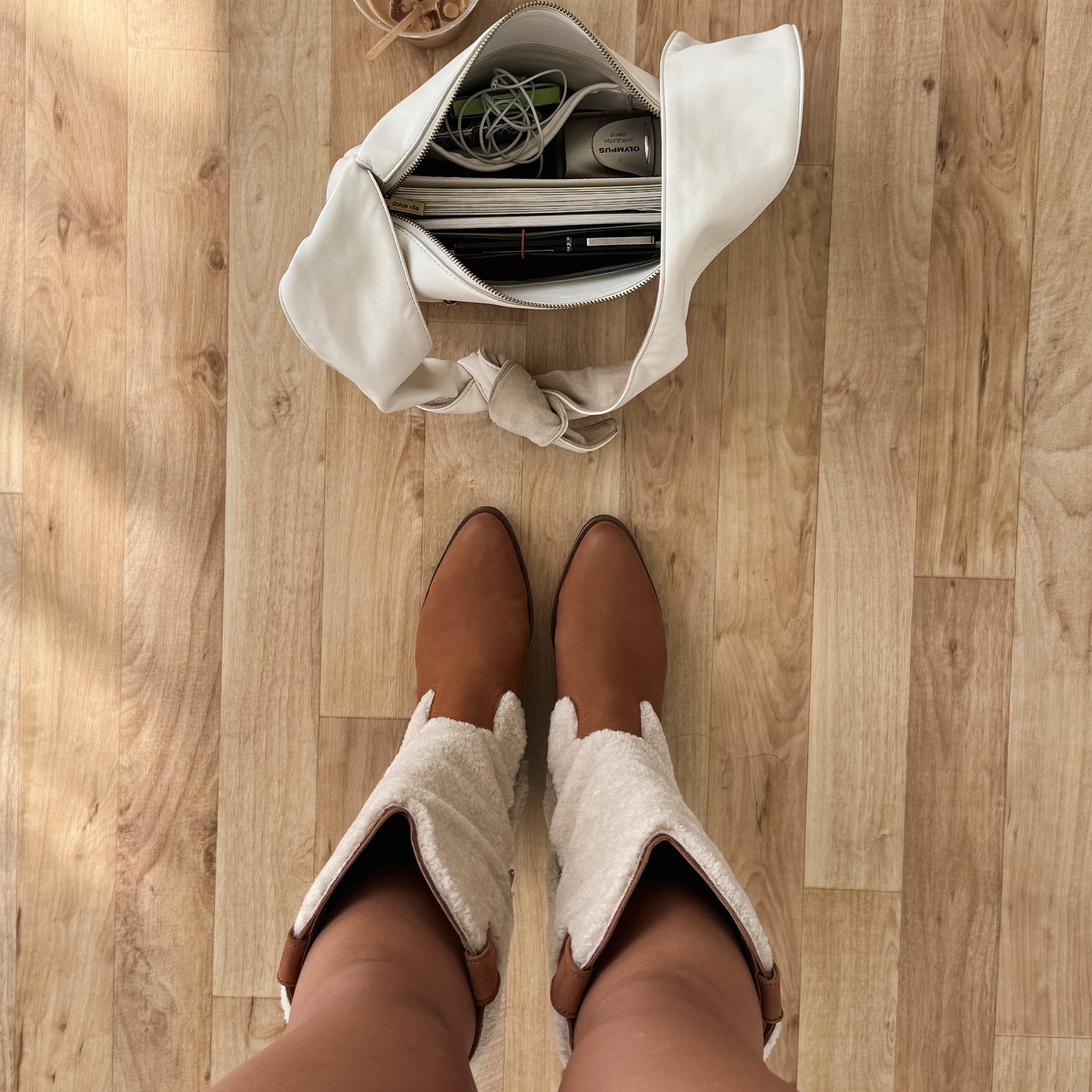 Dolce Vita SHOES | Mykel Plush Caramel Nubuck Boots