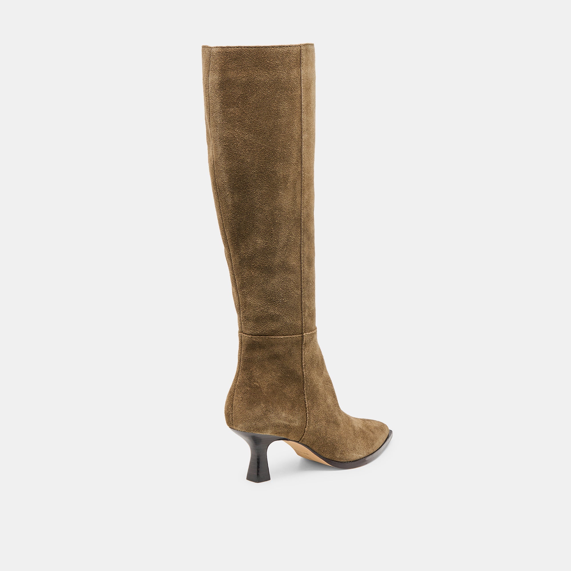 Dolce Vita SHOES | Auggie Olive Suede Wide Calf Boots