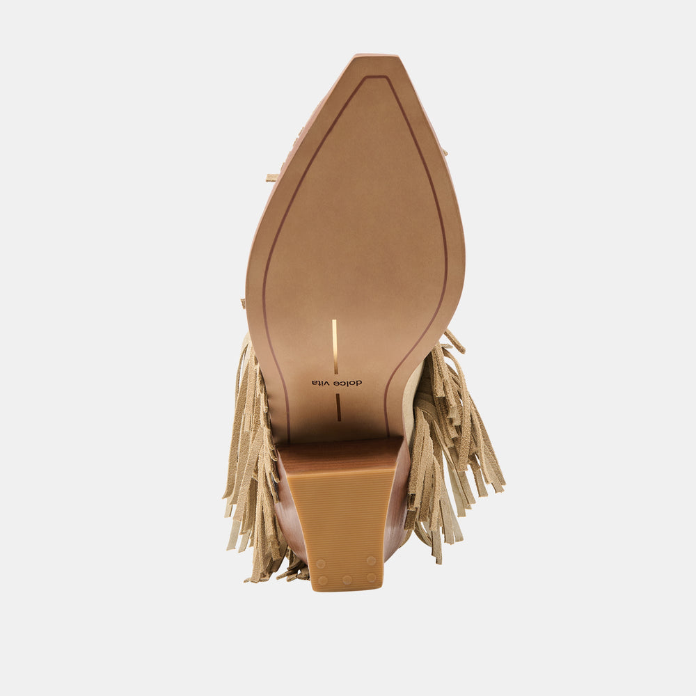 Dolce Vita SHOES | Torey Dk Taupe Suede Booties