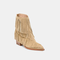 Dolce Vita SHOES | Torey Dk Taupe Suede Booties