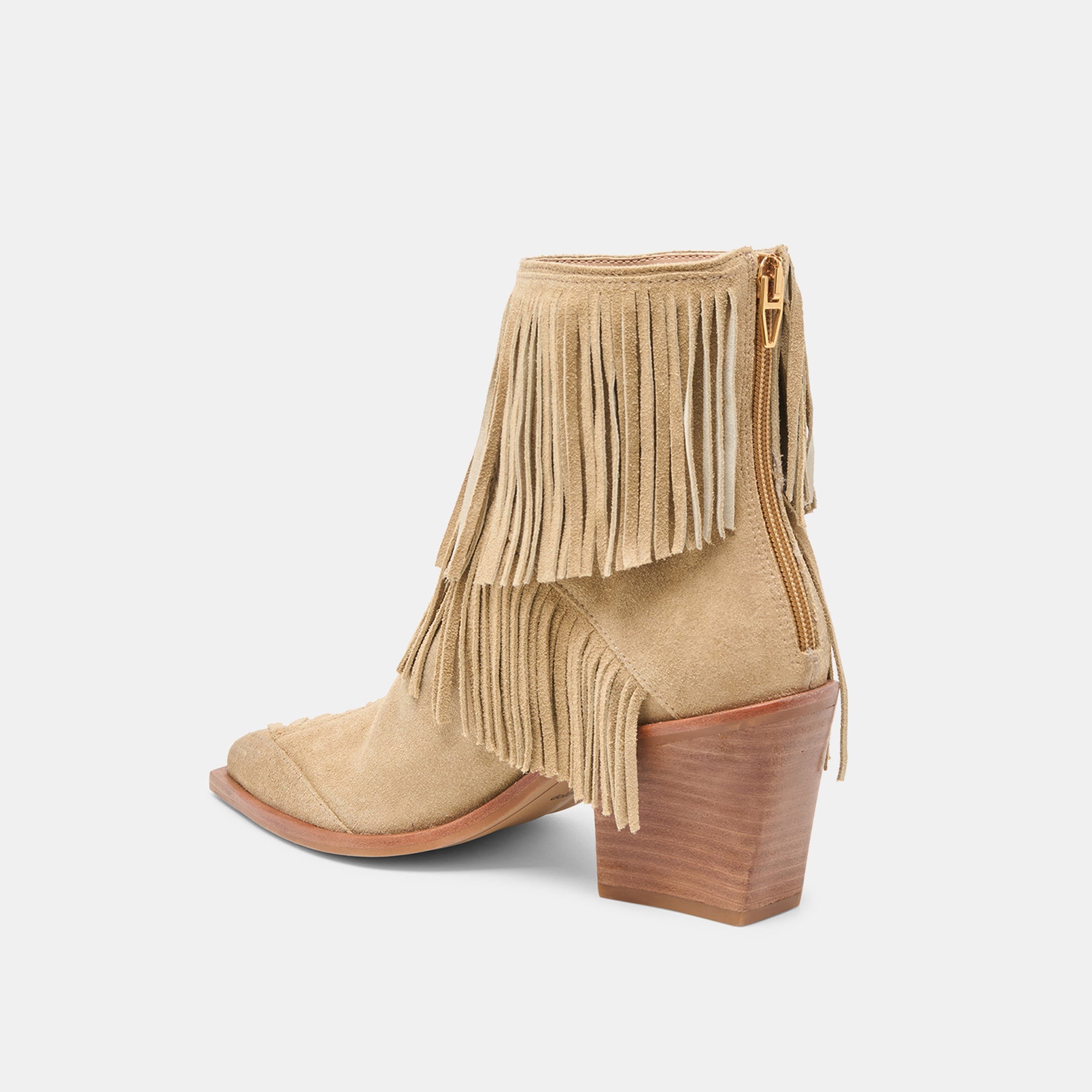 Dolce Vita SHOES | Torey Dk Taupe Suede Booties