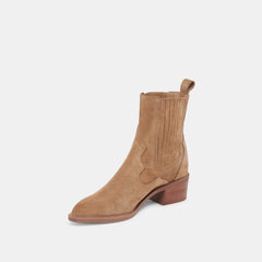 Dolce Vita SHOES | BRYLEE H2O WIDE BOOTIES MUSHROOM SUEDE
 – Dolce Vita