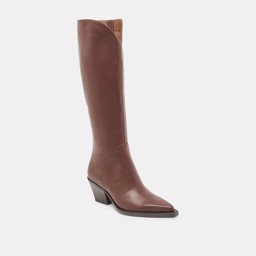 Dolce Vita SHOES | RAJ BOOTS CHOCOLATE LEATHER
 – Dolce Vita