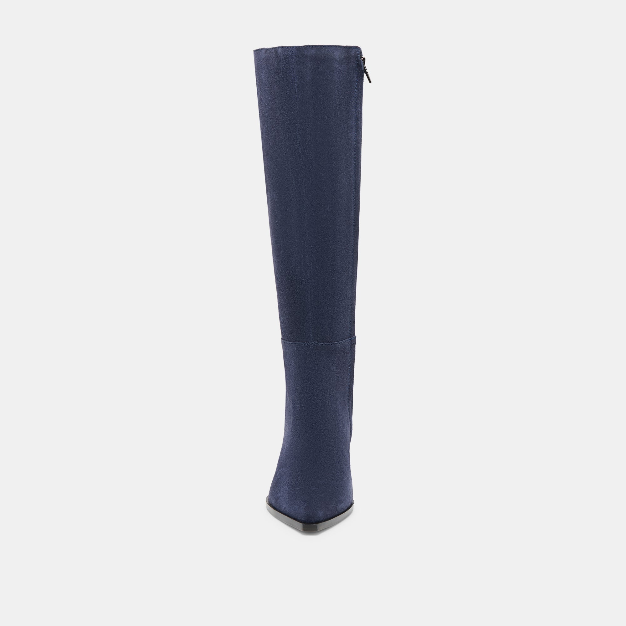 Dolce Vita SHOES | Auggie Navy Suede Wide Calf Boots