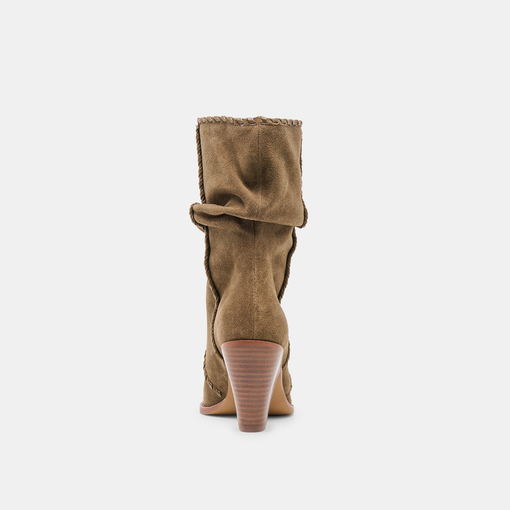 Dolce Vita SHOES | Julith Olive Suede Boots