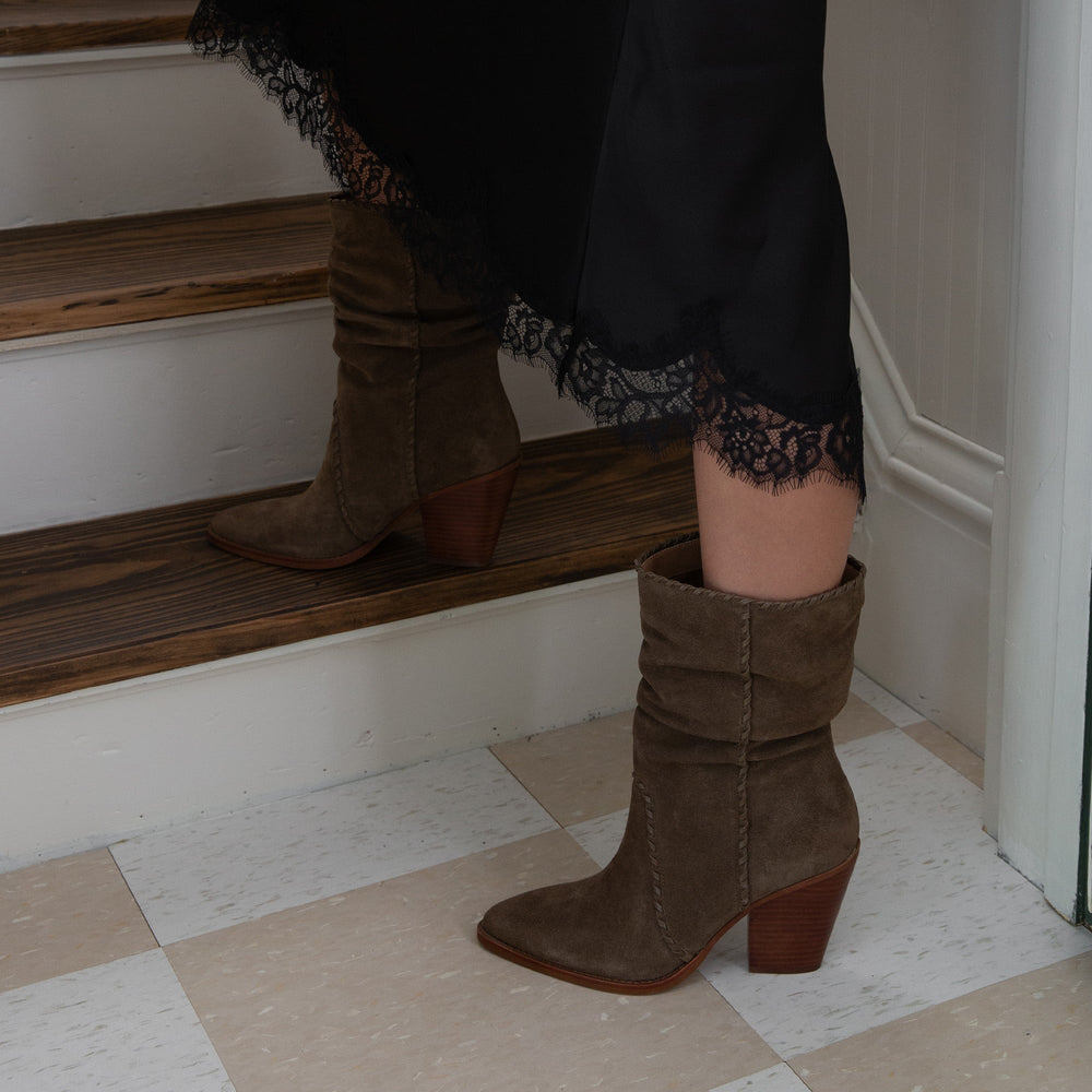 Dolce Vita SHOES | Julith Olive Suede Boots