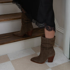 Dolce Vita SHOES | Julith Olive Suede Boots