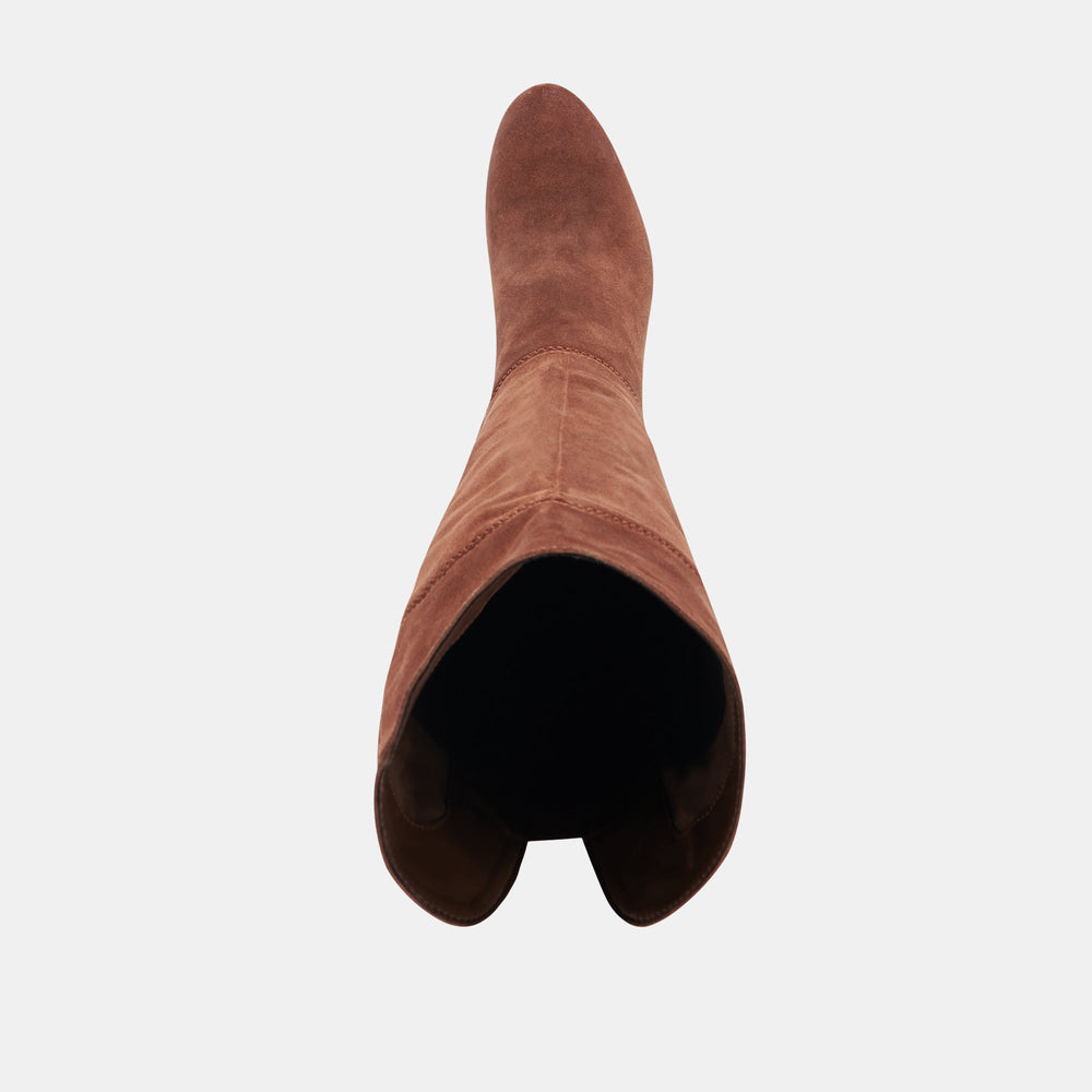 Dolce Vita SHOES | SURY BOOTS DARK SADDLE SUEDE
 – Dolce Vita