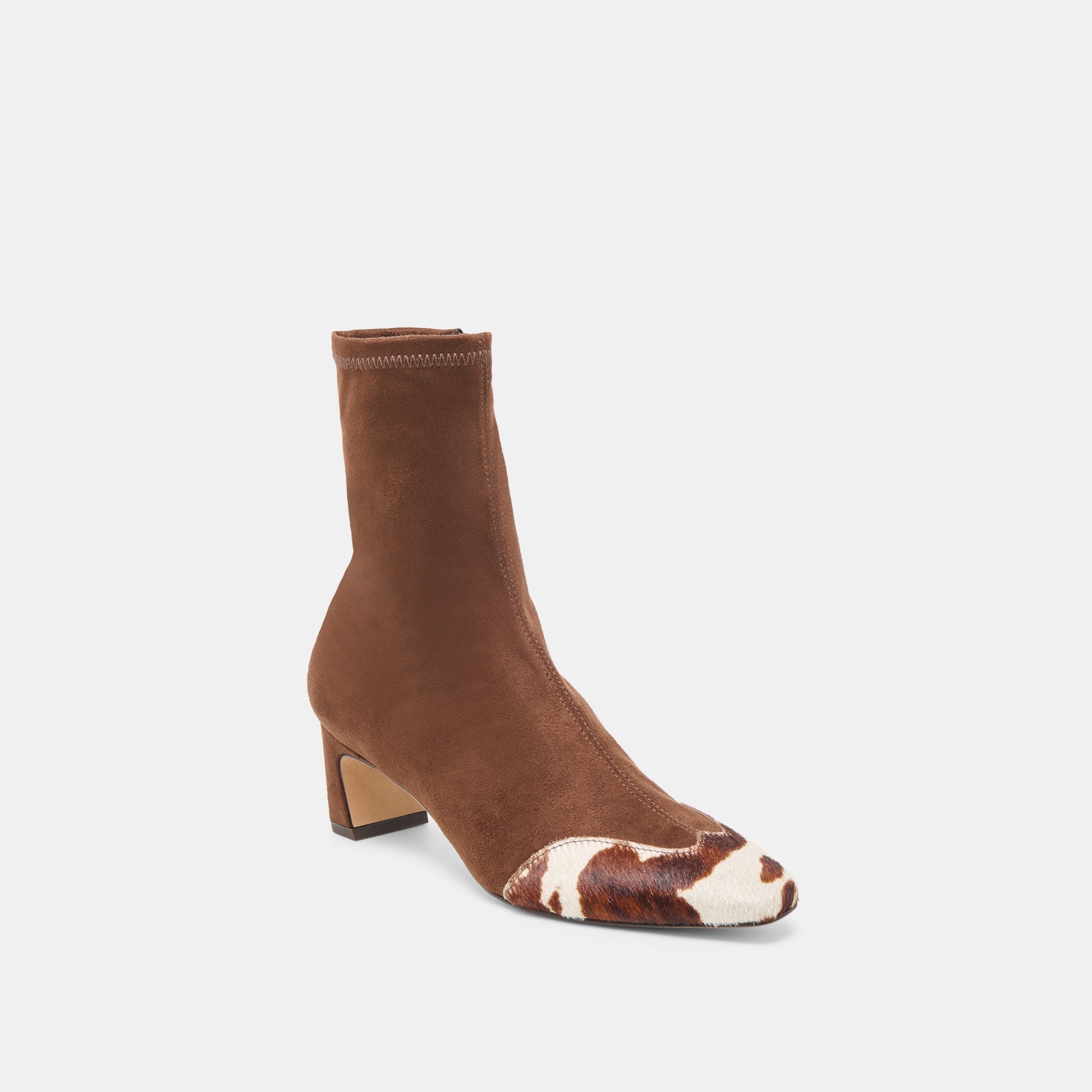 Dolce Vita SHOES | Anika Dk Brown Multi Stella Suede Boots
