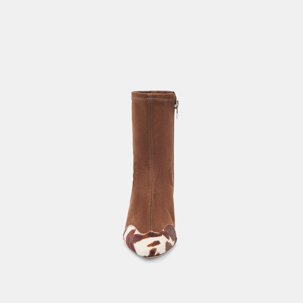 Dolce Vita SHOES | Anika Dk Brown Multi Stella Suede Boots