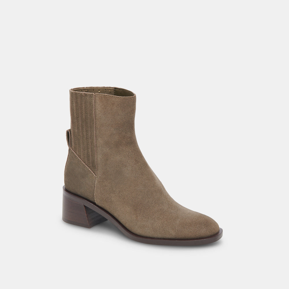 Dolce Vita SHOES | Linny H2O Wide Boots Olive Suede | Women's Olive Waterproof Boots
 – Dolce Vita