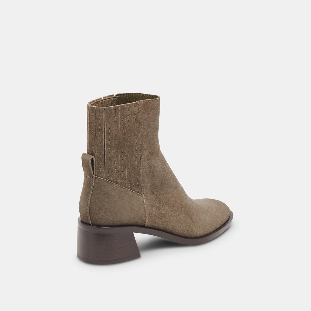 Dolce Vita SHOES | Linny H2O Wide Boots Olive Suede | Women's Olive Waterproof Boots
 – Dolce Vita
