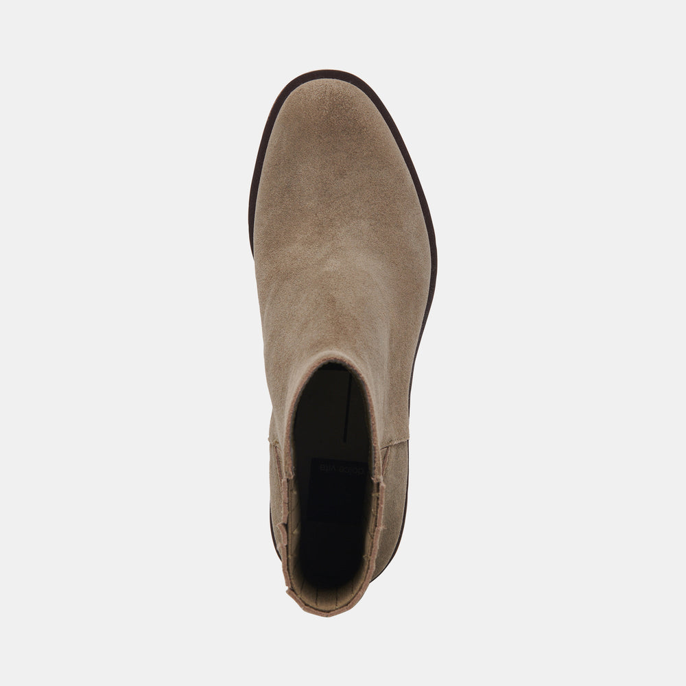 Dolce Vita SHOES | Linny H2O Wide Boots Olive Suede | Women's Olive Waterproof Boots
 – Dolce Vita