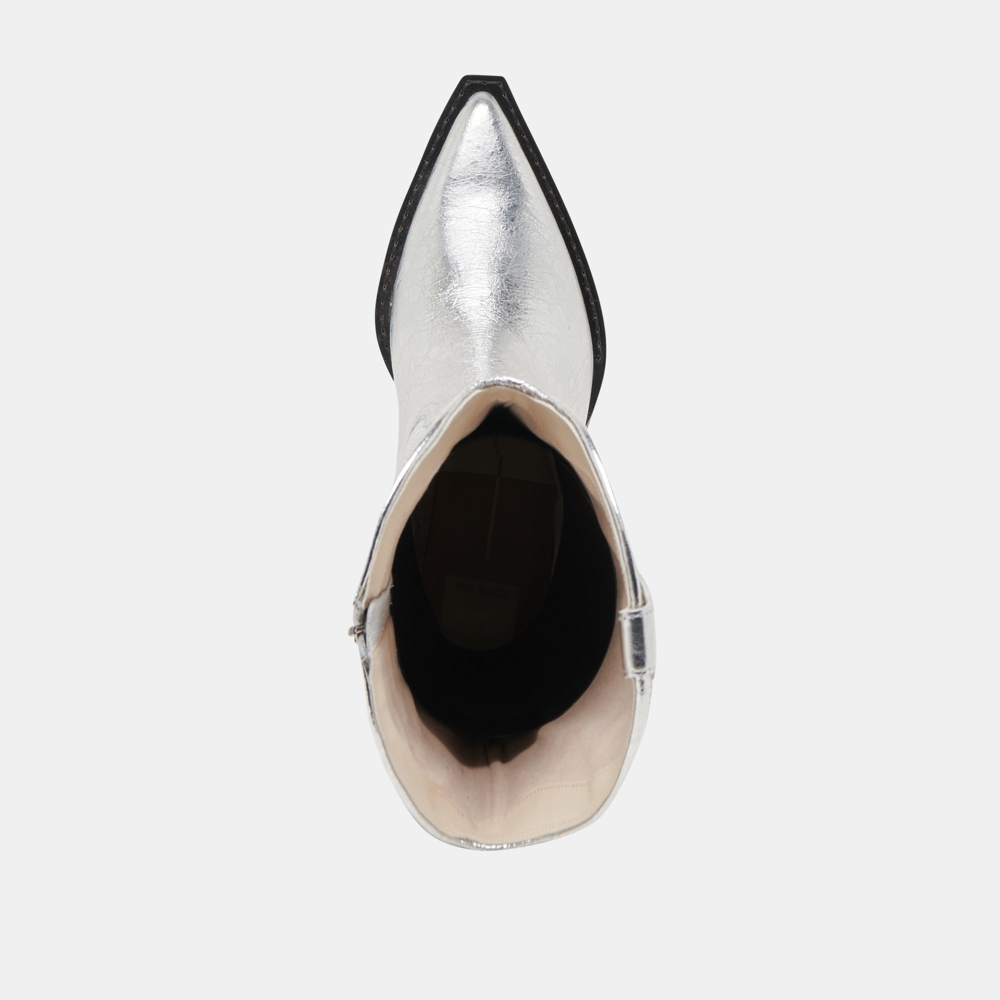 Dolce Vita SHOES | Ryland Extra Wide Calf Silver Boots | Distressed Leather Boots
 – Dolce Vita