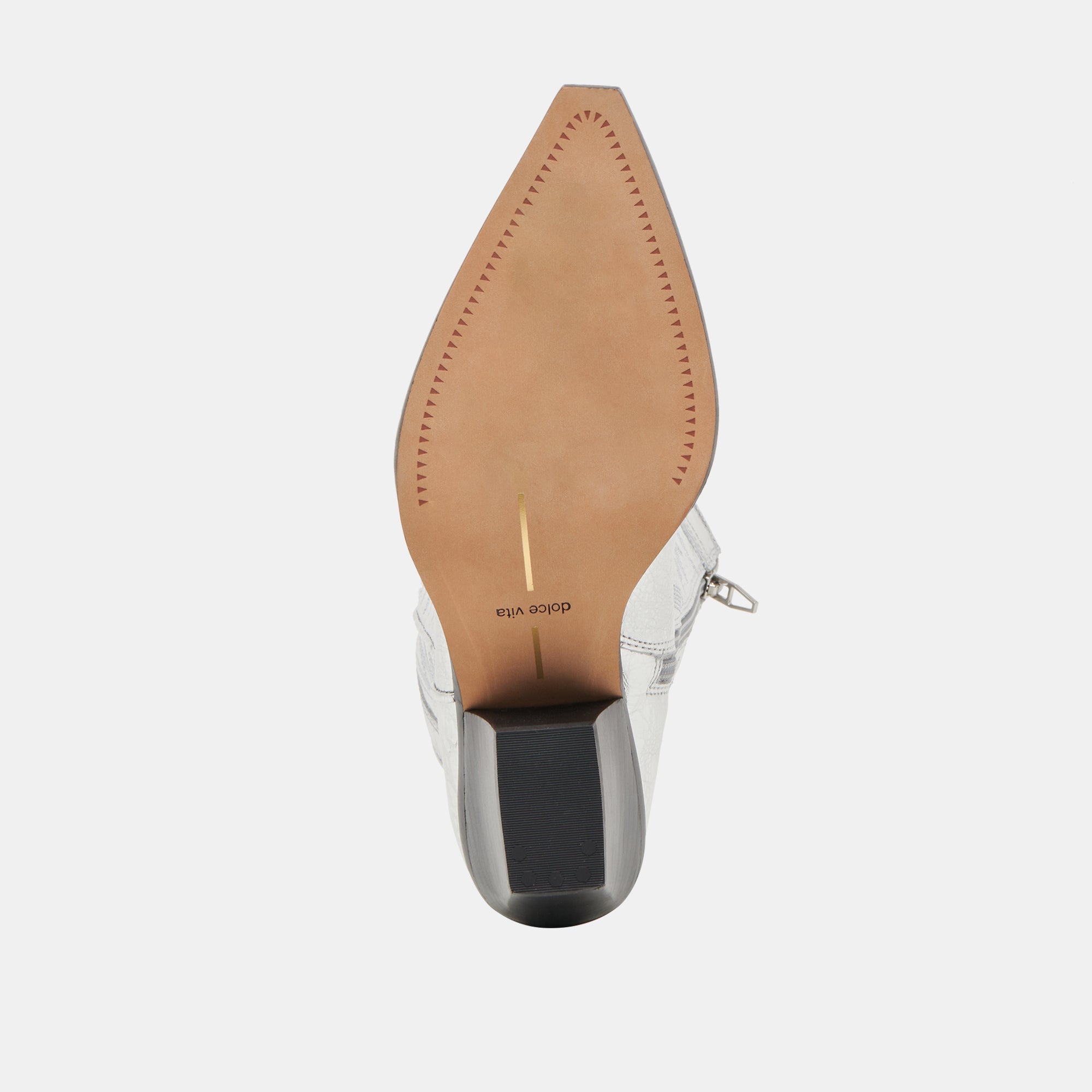 Dolce Vita SHOES | Ryland Extra Wide Calf Silver Boots | Distressed Leather Boots
 – Dolce Vita