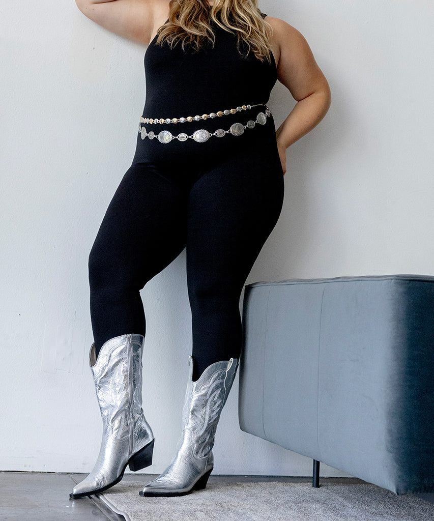 Dolce Vita SHOES | Ryland Extra Wide Calf Silver Boots | Distressed Leather Boots
 – Dolce Vita