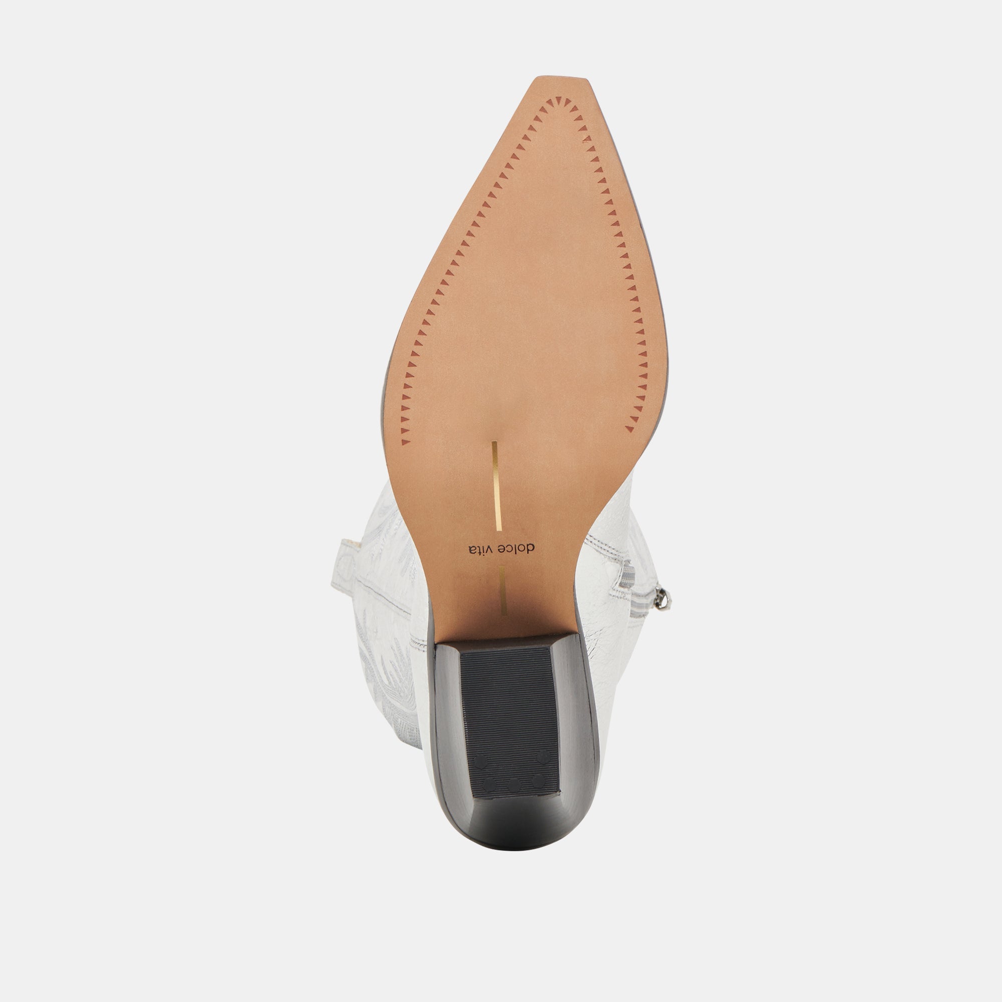 Dolce Vita SHOES | Ryatt Extra Wide Calf Silver Boots | Distressed Leather Boots
 – Dolce Vita