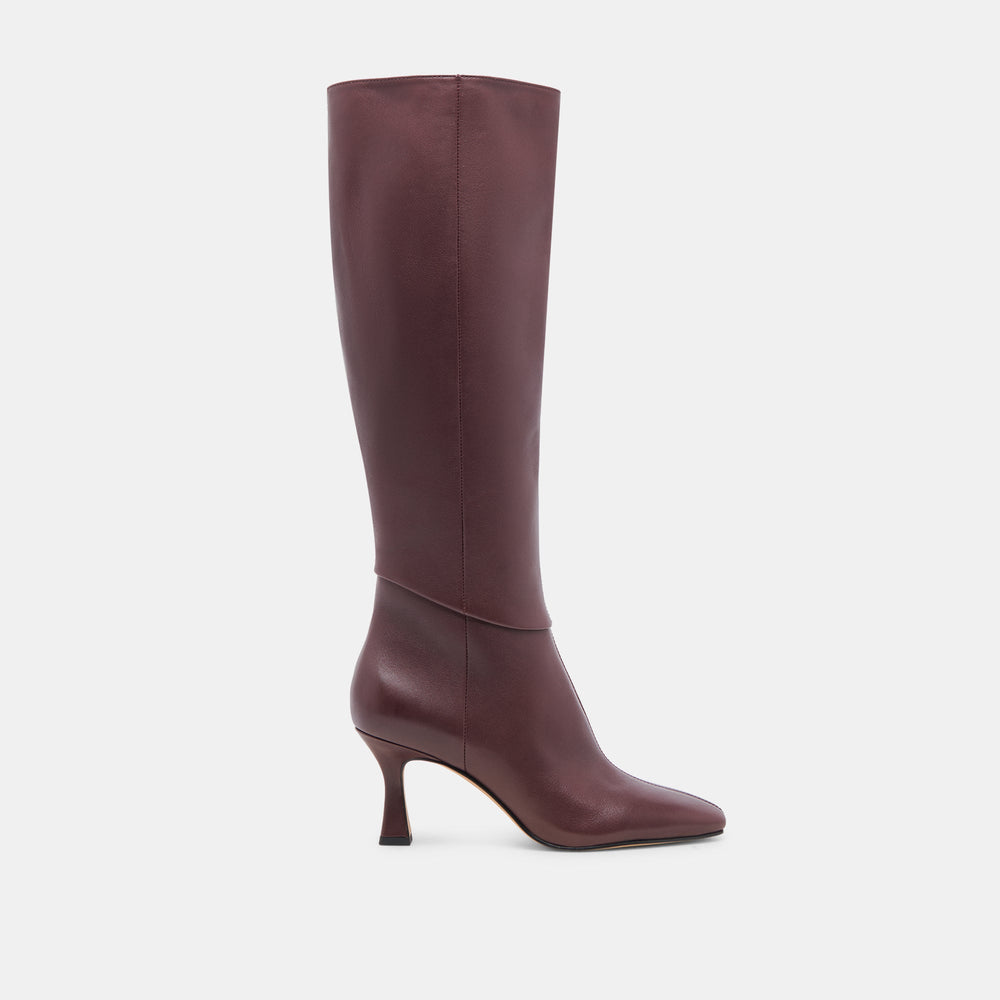Dolce Vita SHOES | GYRA BOOTS WINE LEATHER
 – Dolce Vita