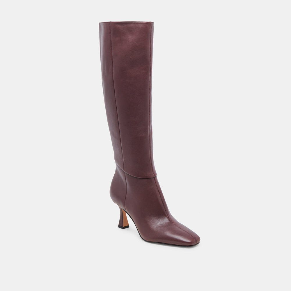 Dolce Vita SHOES | GYRA BOOTS WINE LEATHER
 – Dolce Vita