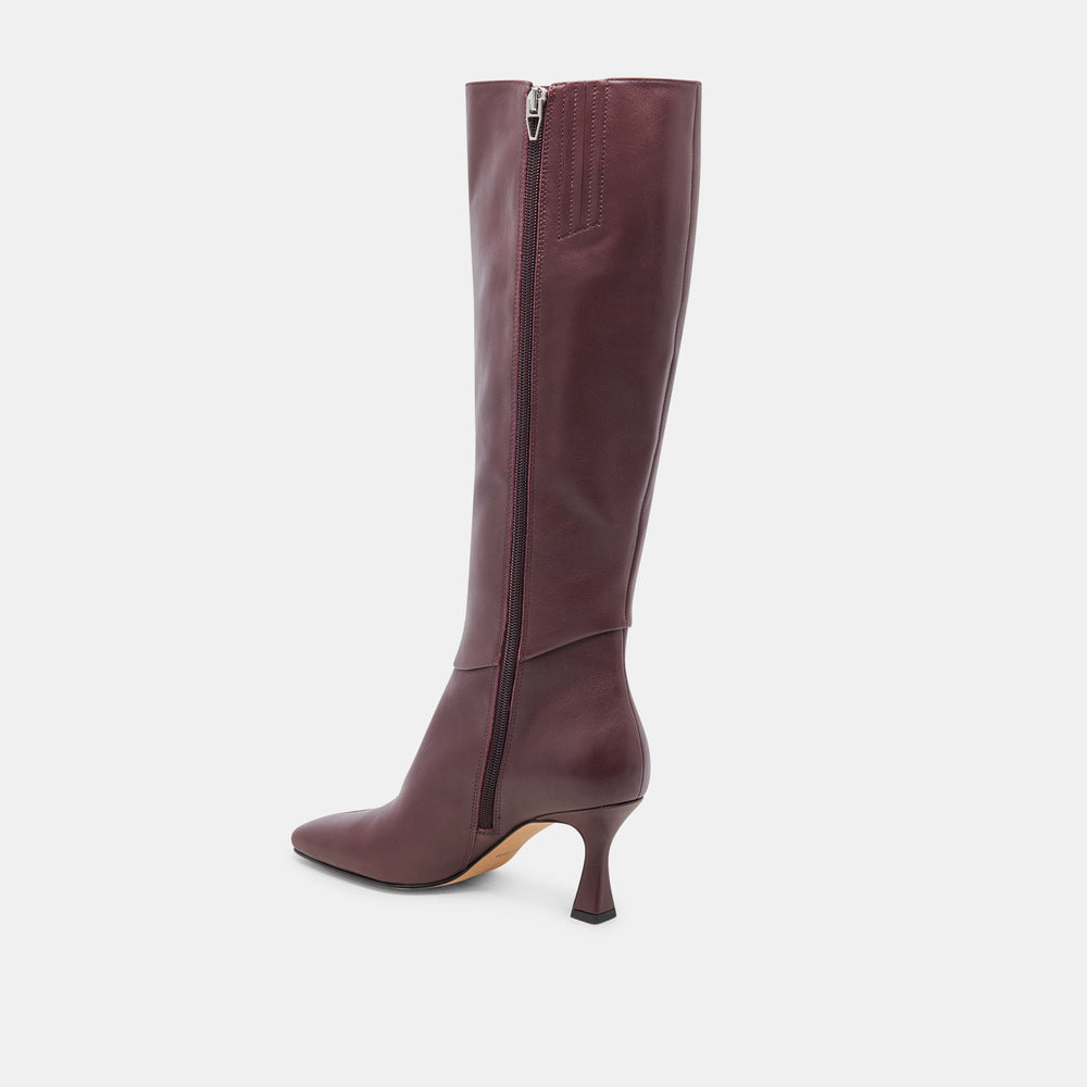 Dolce Vita SHOES | GYRA BOOTS WINE LEATHER
 – Dolce Vita