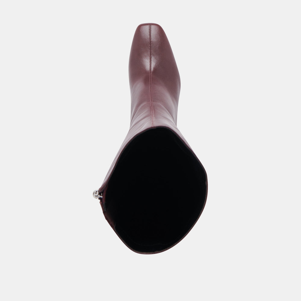 Dolce Vita SHOES | GYRA BOOTS WINE LEATHER
 – Dolce Vita
