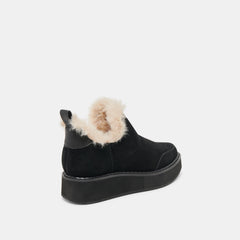 Dolce Vita SHOES | Ardy Plush H2O Waterproof Onyx Suede Booties