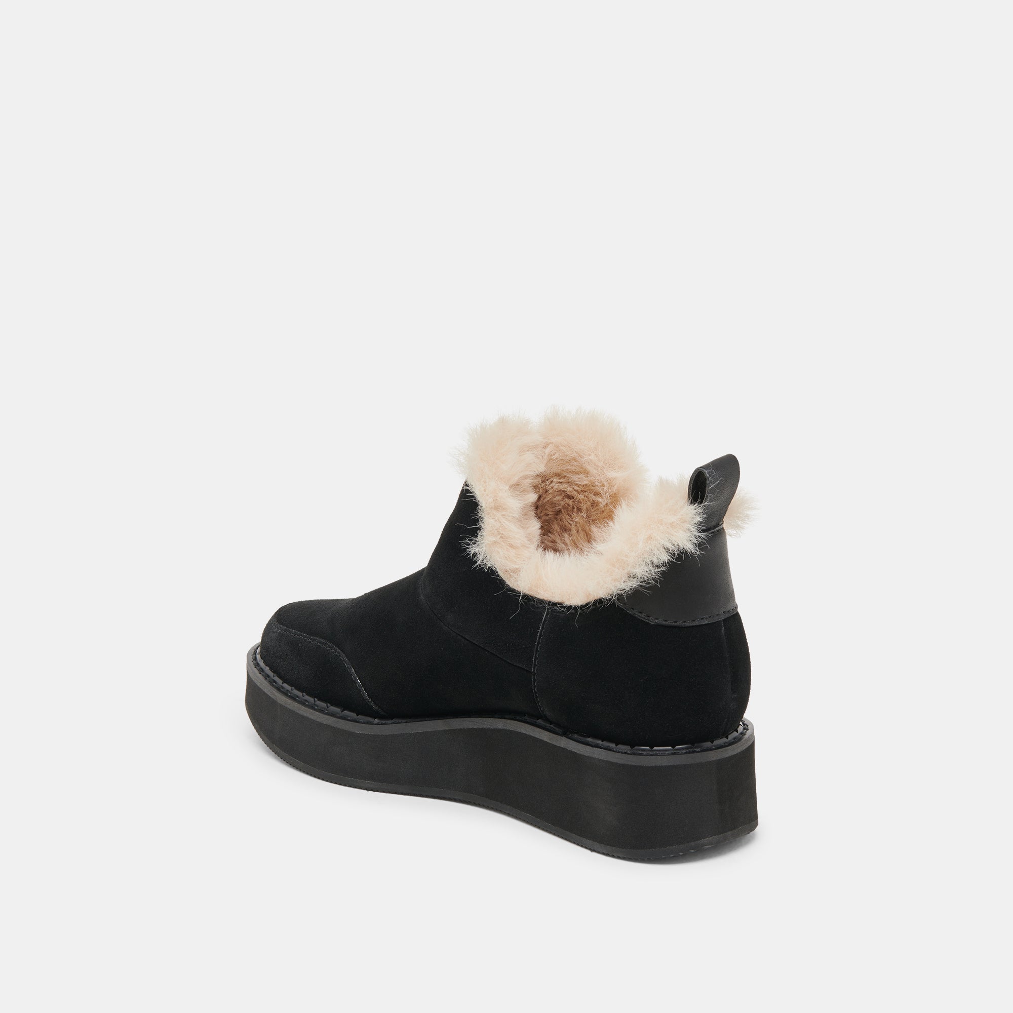 Dolce Vita SHOES | Ardy Plush H2O Waterproof Onyx Suede Booties