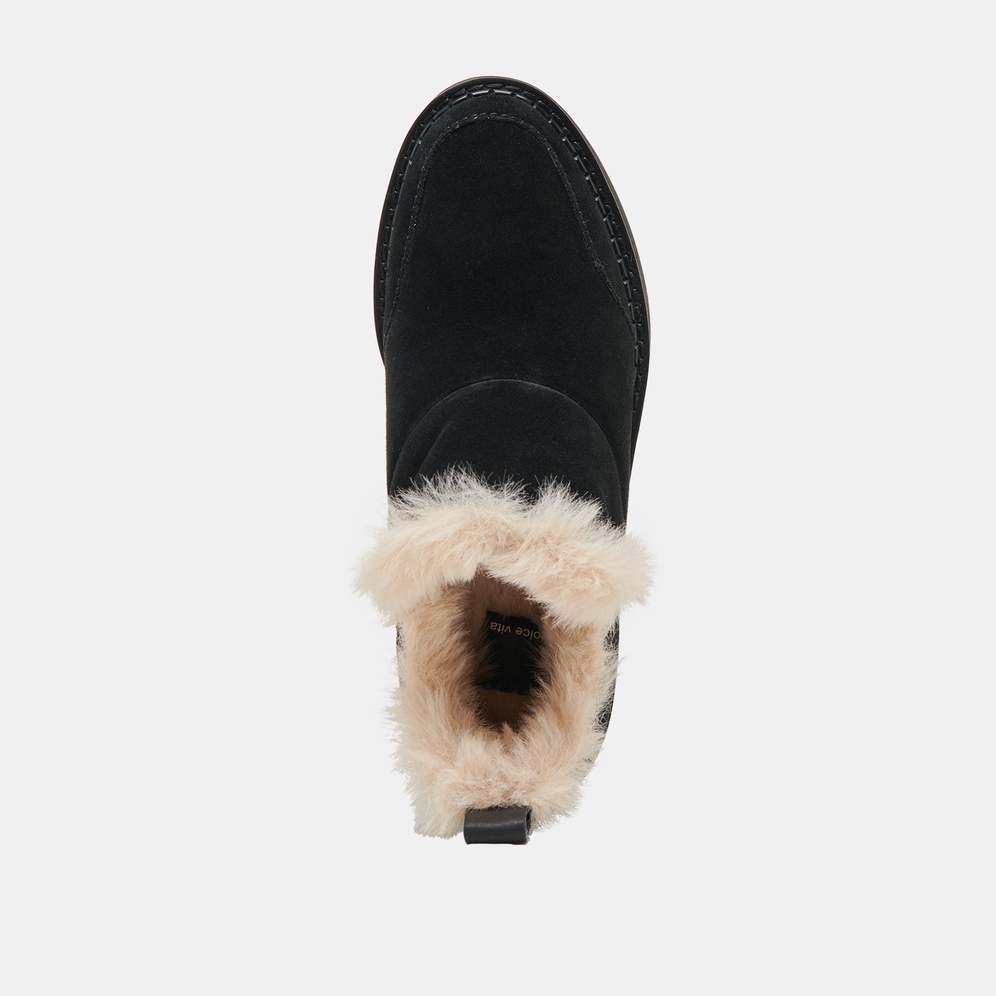 Dolce Vita SHOES | Ardy Plush H2O Waterproof Onyx Suede Booties