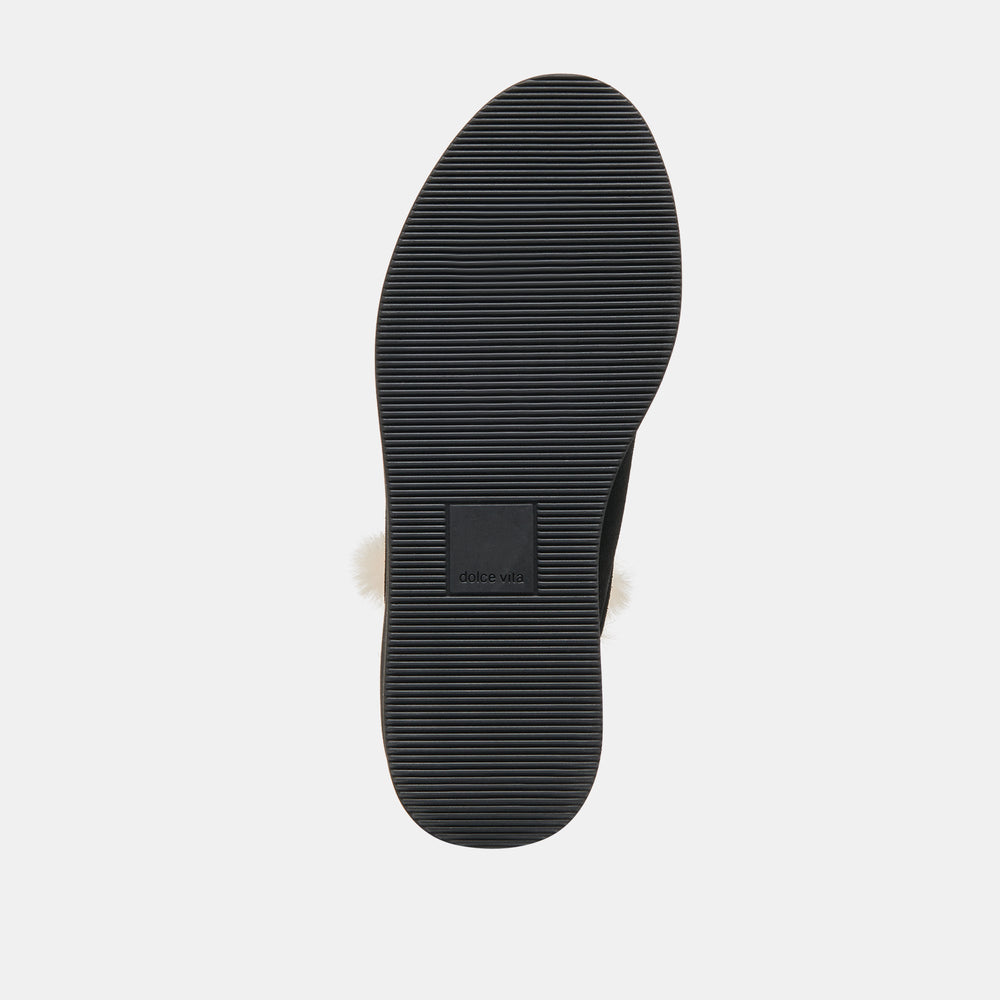 Dolce Vita SHOES | Ardy Plush H2O Waterproof Onyx Suede Booties